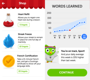 language learning app
