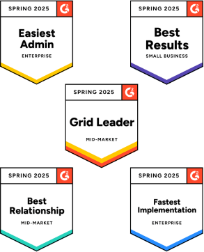 G2 Spring 2025 badges