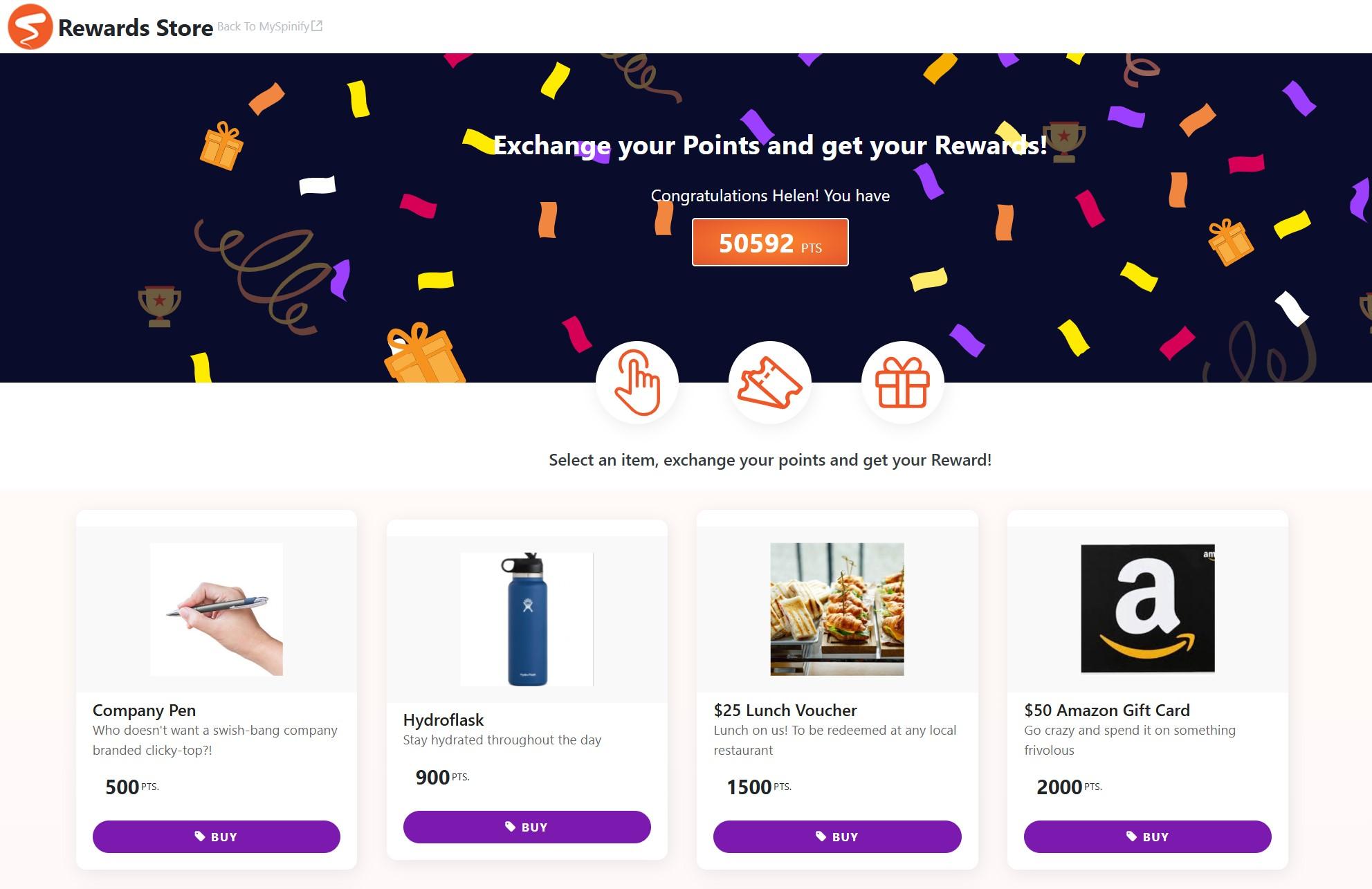 Reward Store